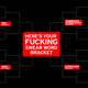 Illustration for article titled Vote, Jagoffs: Second Round Of Our Curse Word Bracket Begins